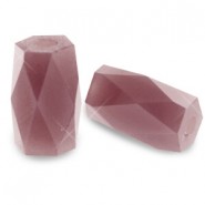 Top Facet kralen tube 2.5x3mm Cyclamen purple opal